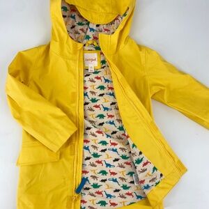 Pre-Owned Cat & Jack Yellow Rain Jacket – Size 4T